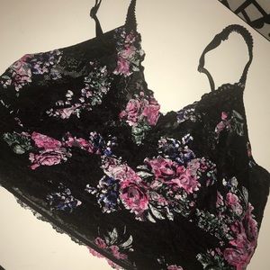 TORRID floral lace bralette